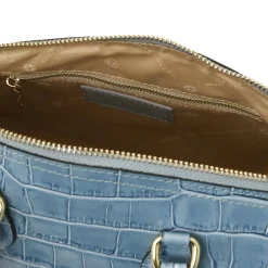 Croc Print Leather Duffle bag