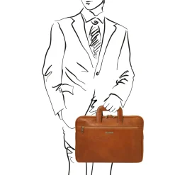 Document Leather Briefcase