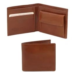 Exclusive 2 Fold Leather Wallet for men With Coin Pocket