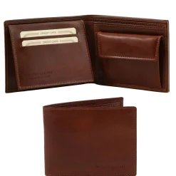 Exclusive 3 Fold Leather Wallet for men With Coin Pocket