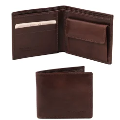 Exclusive 2 Fold Leather Wallet for men With Coin Pocket