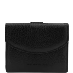 Exclusive 3 Fold Leather Wallet for Women With Coin Pocket