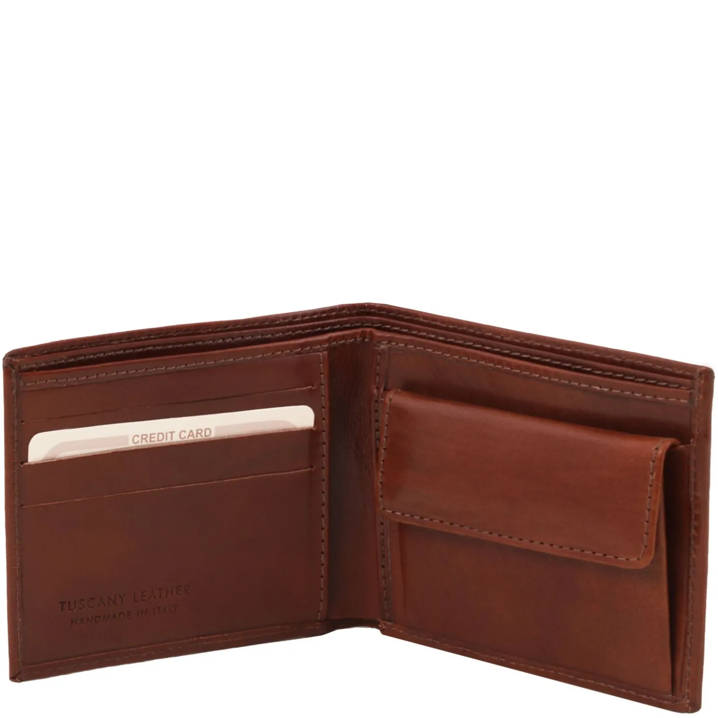 Exclusive 2 Fold Leather Wallet for men With Coin Pocket