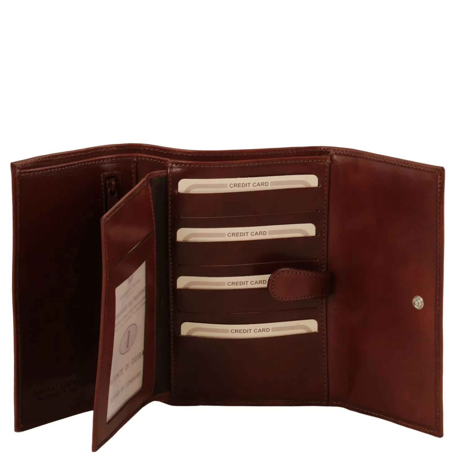Exclusive 4 Fold Leather Wallet for Women