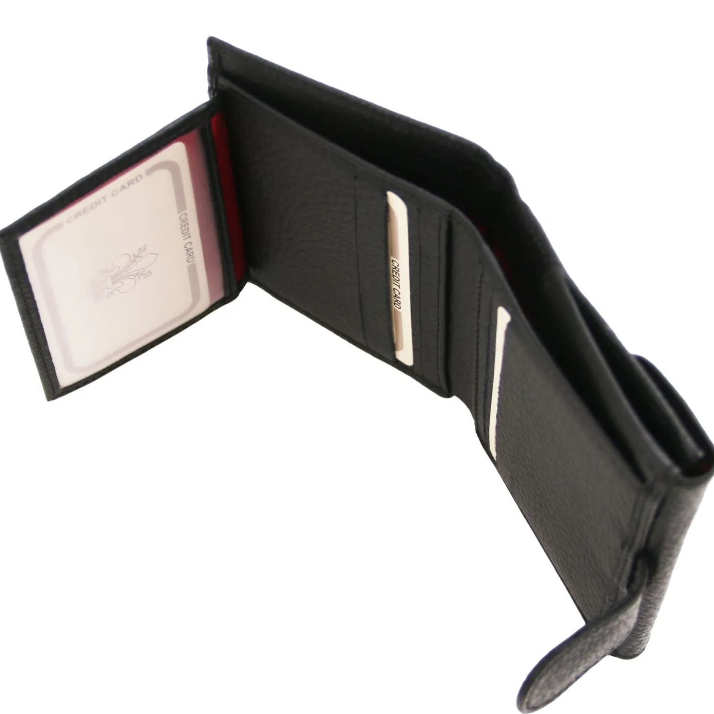Exclusive 3 Fold Leather Wallet for Women With Coin Pocket