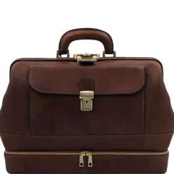 Exclusive Double-bottom Leather Doctor bag