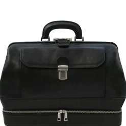 Exclusive Double-bottom Leather Doctor bag