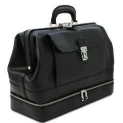 Exclusive Double-bottom Leather Doctor bag