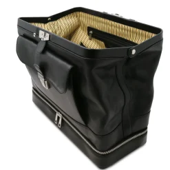 Exclusive Double-bottom Leather Doctor bag