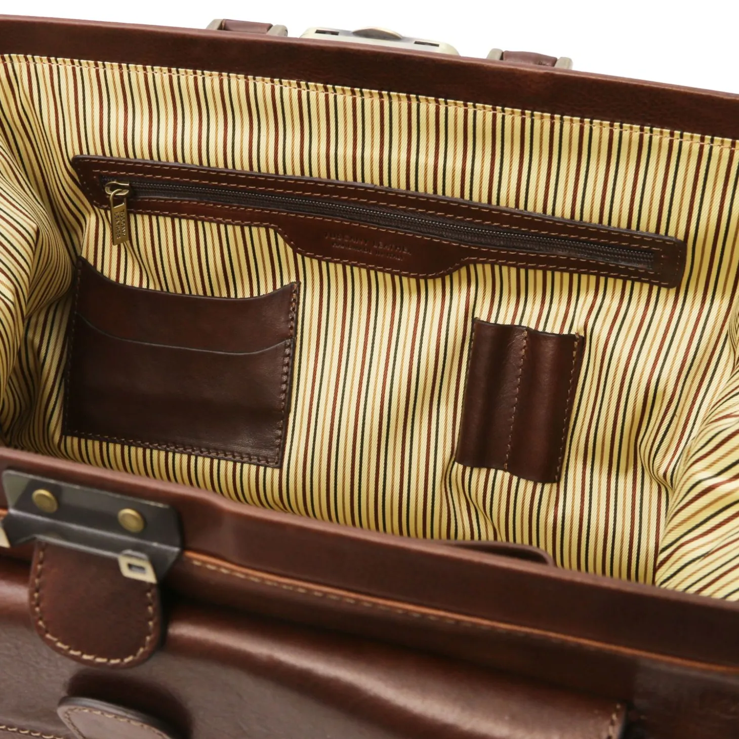 Exclusive Double-bottom Leather Doctor bag