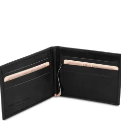 Exclusive Leather Card Holder With Money Clip