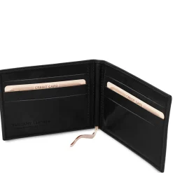 Exclusive Leather Card Holder With Money Clip