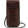 Exclusive Leather Eyeglasses/Smartphone Holder Large Size