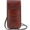 Exclusive Leather Eyeglasses/Smartphone Holder Large Size