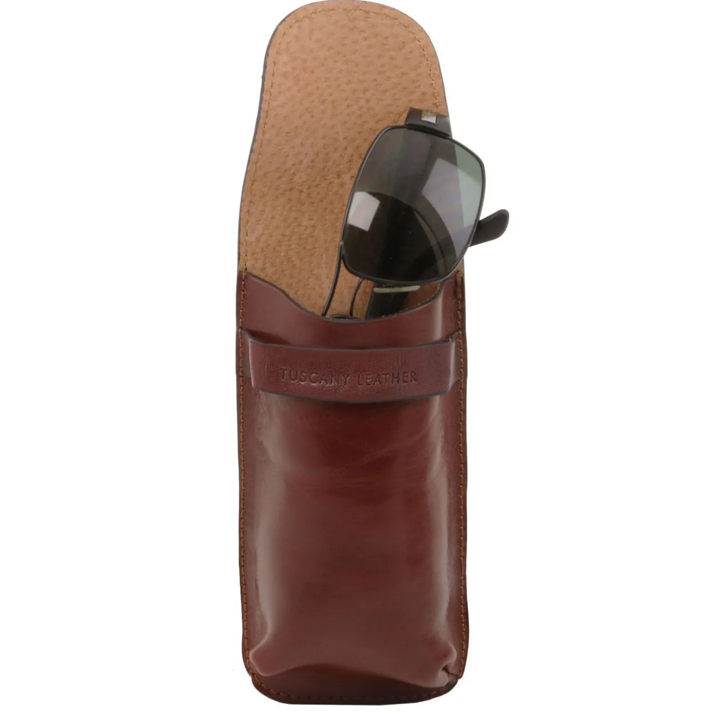 Exclusive Leather Eyeglasses/Smartphone Holder Large Size