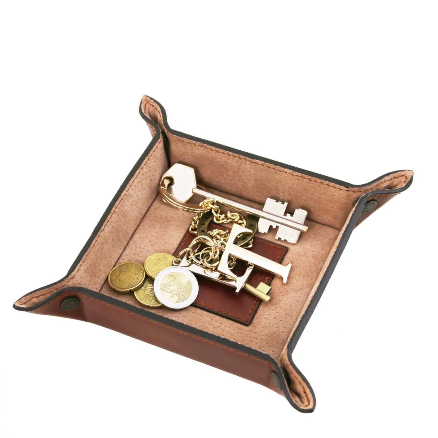 Exclusive Leather Valet Tray Small Size