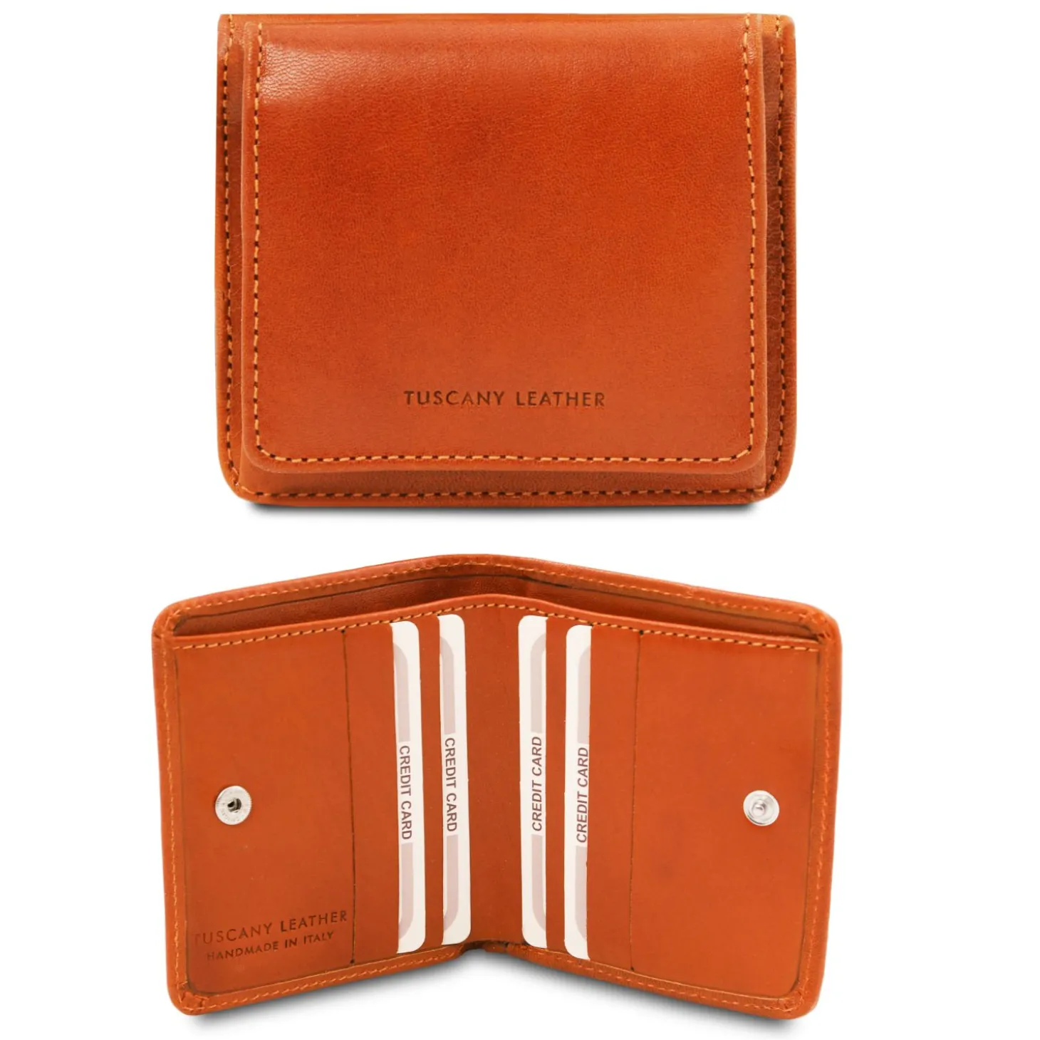 Exclusive Leather Wallet With Coin Pocket