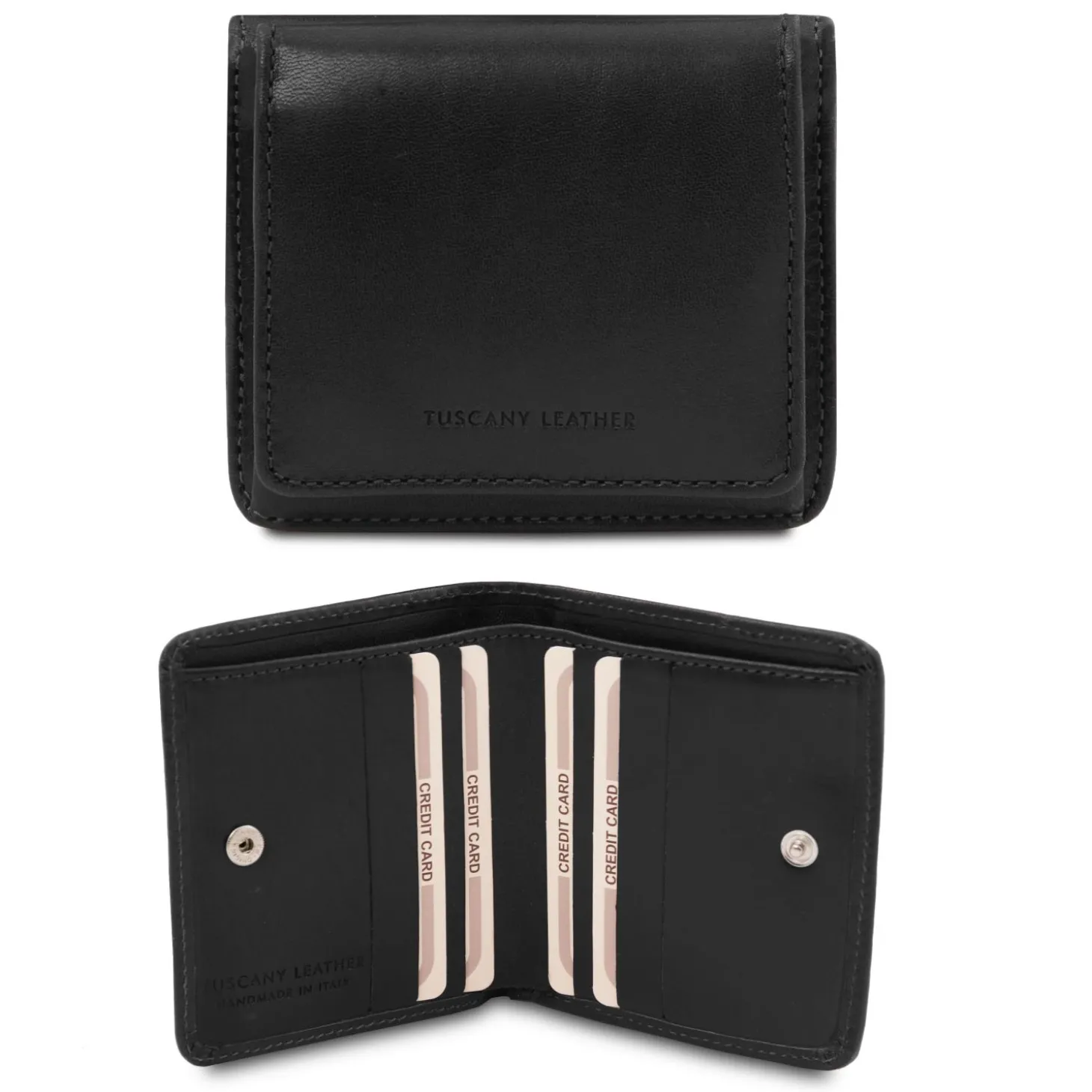 Exclusive Leather Wallet With Coin Pocket