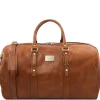 Exclusive Leather Weekender Travel Bag