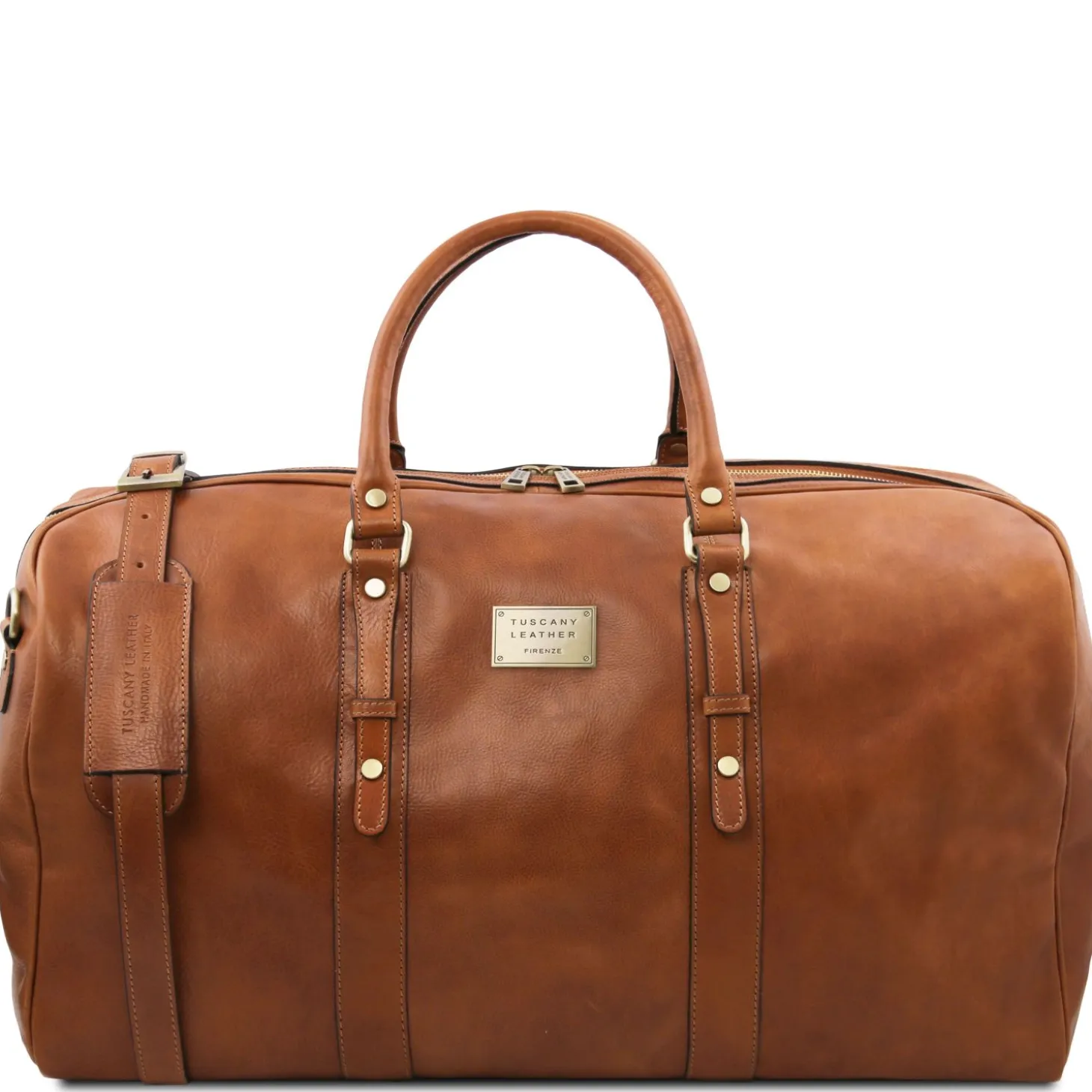 Exclusive Leather Weekender Travel Bag