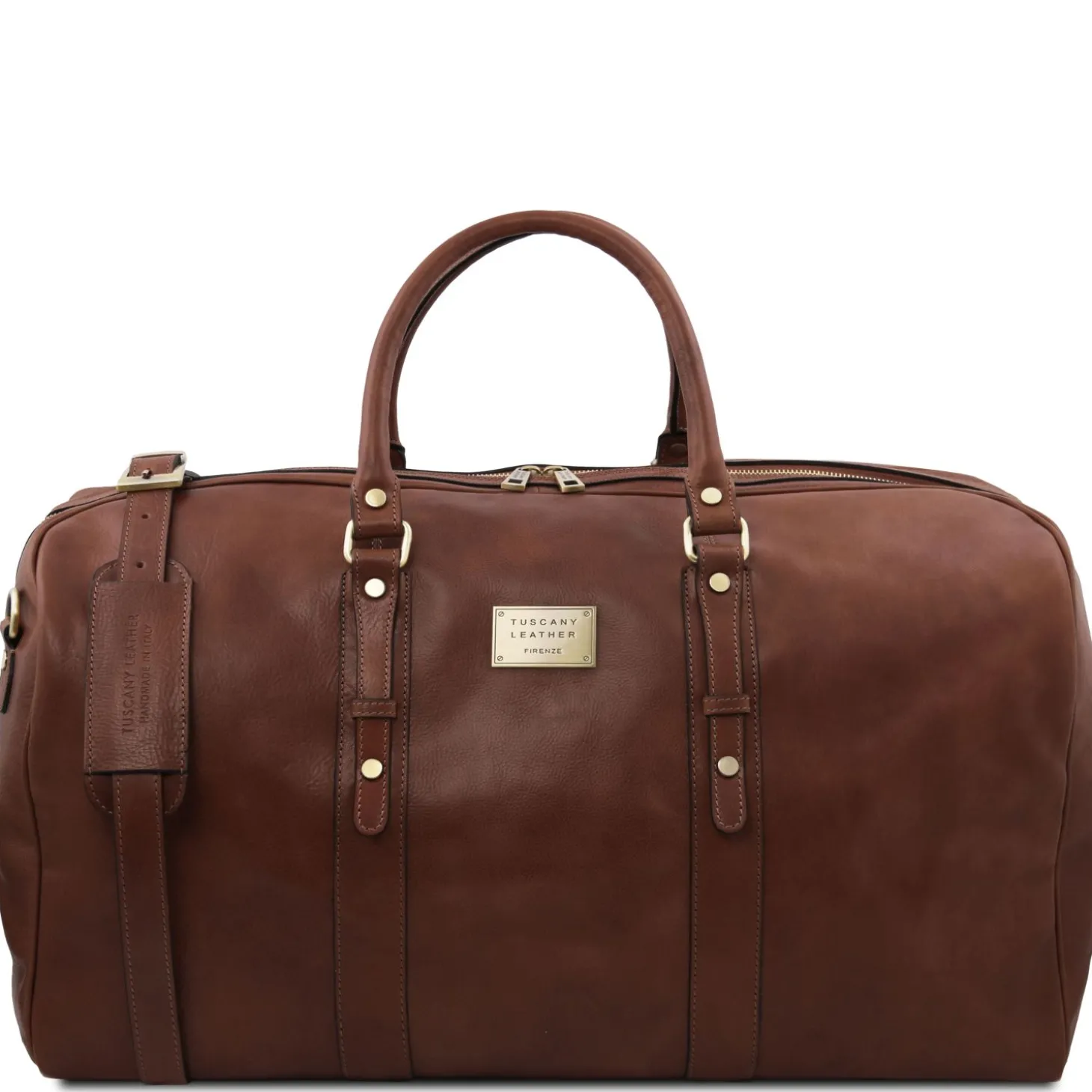 Exclusive Leather Weekender Travel Bag