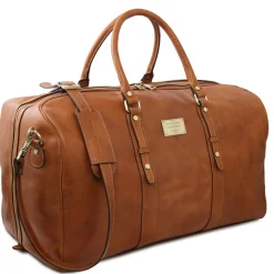 Exclusive Leather Weekender Travel Bag