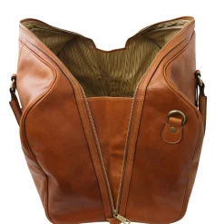 Exclusive Leather Weekender Travel Bag