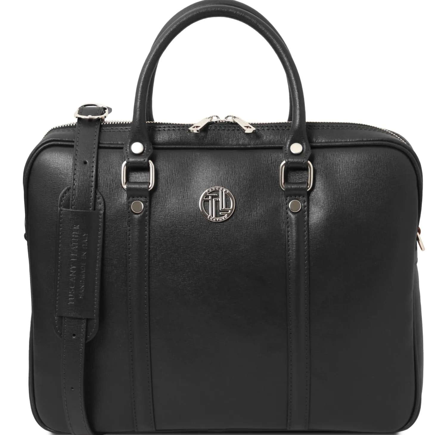 Exclusive Saffiano Leather Laptop Case