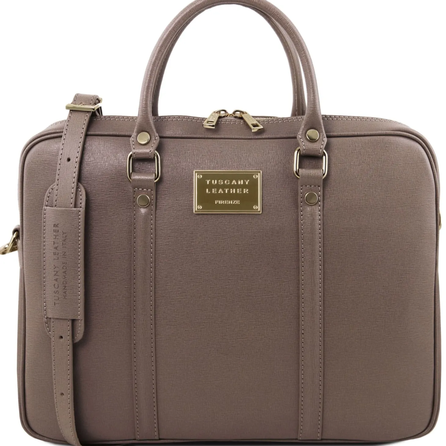 Exclusive Saffiano Leather Laptop Case