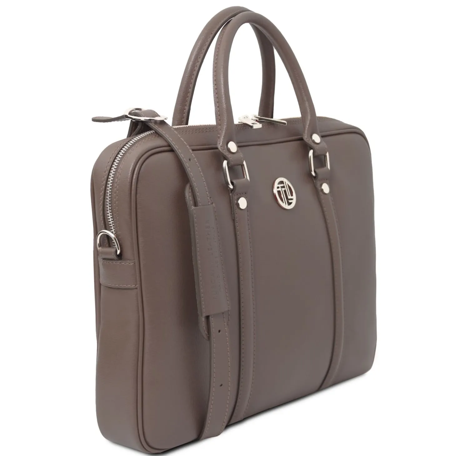 Exclusive Saffiano Leather Laptop Case