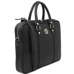 Exclusive Saffiano Leather Laptop Case