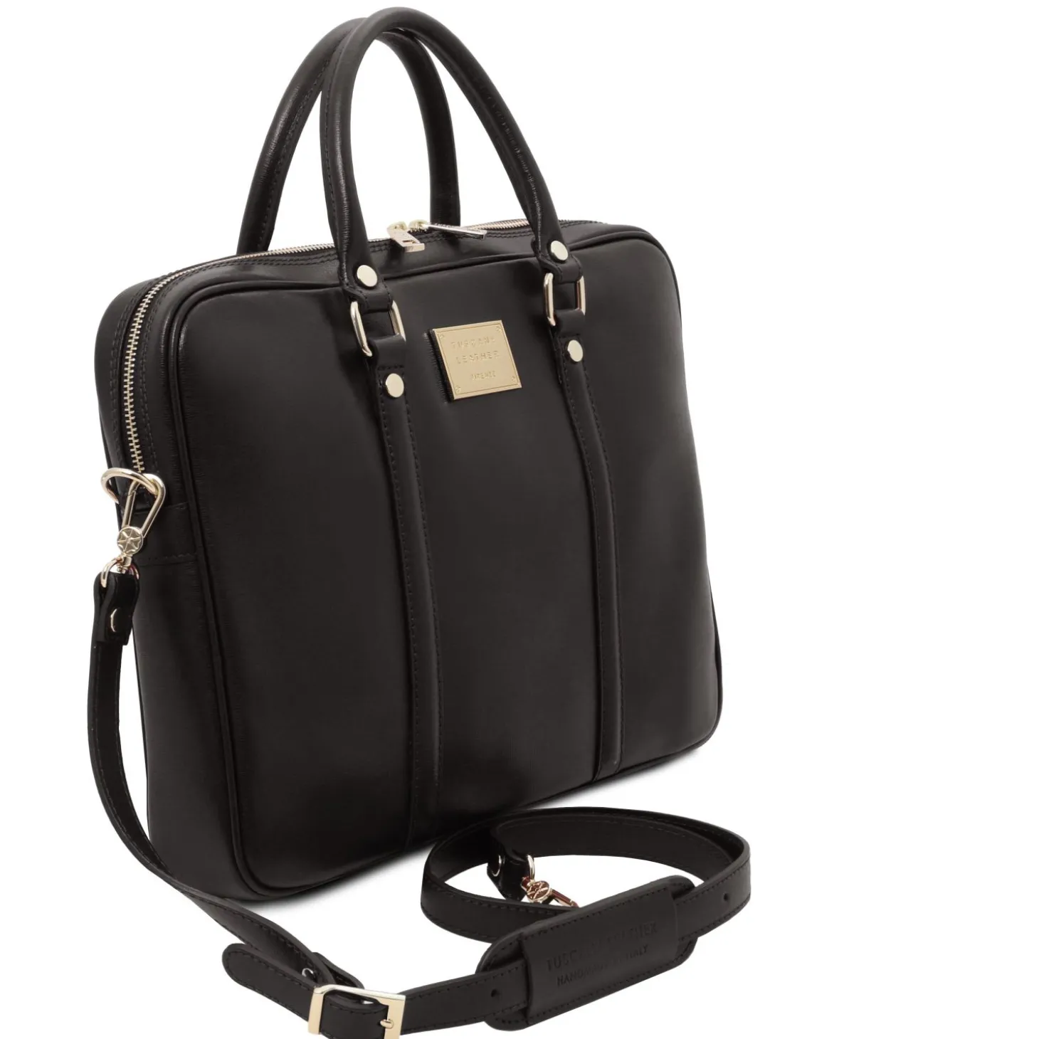 Exclusive Saffiano Leather Laptop Case