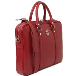 Exclusive Saffiano Leather Laptop Case