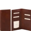 Exclusive Vertical 2 Fold Leather Wallet