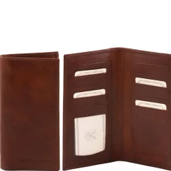 Exclusive Vertical 2 Fold Leather Wallet