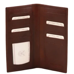 Exclusive Vertical 2 Fold Leather Wallet
