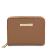 Exclusive zip Around Leather Wallet