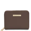 Exclusive zip Around Leather Wallet