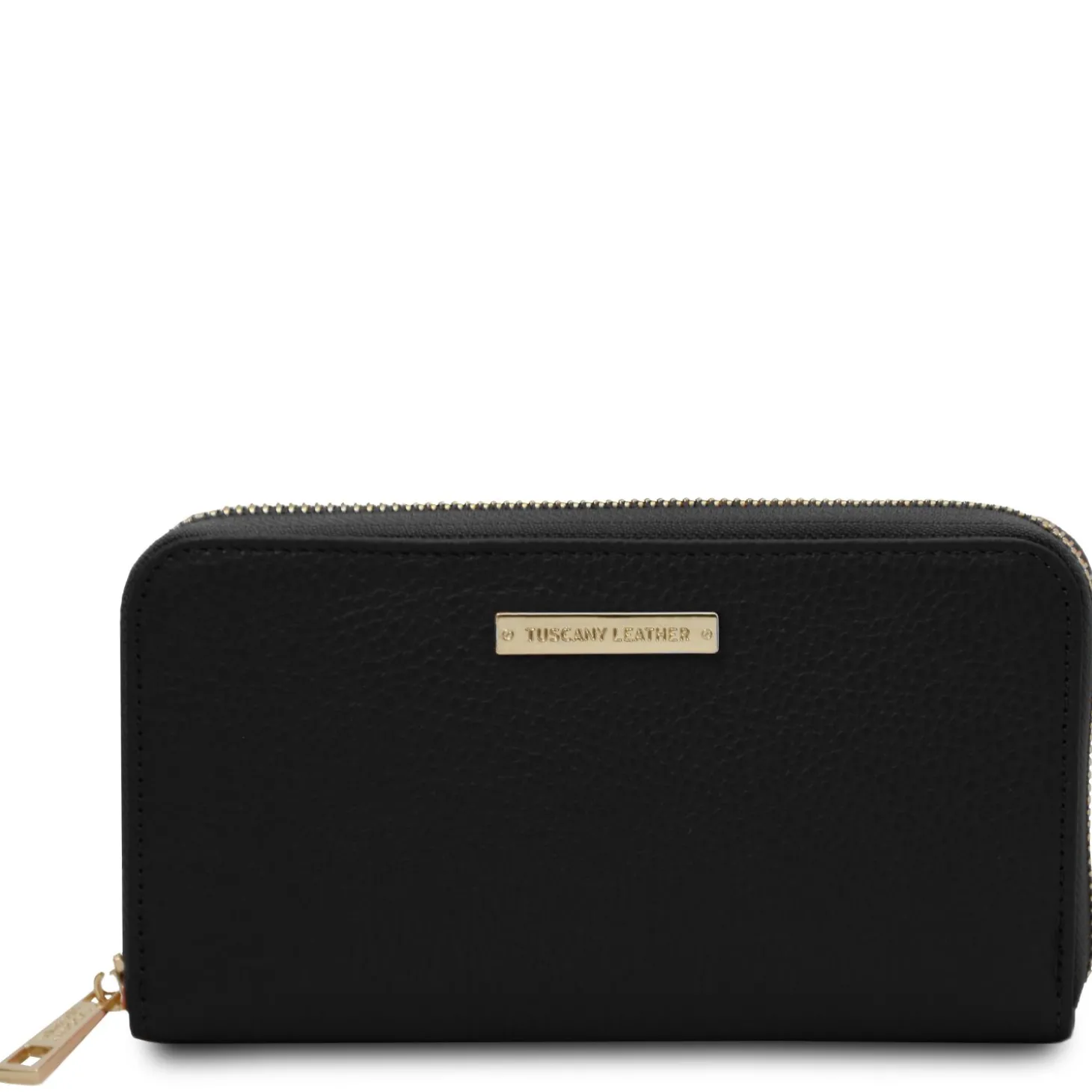 Exclusive zip Around Leather Wallet