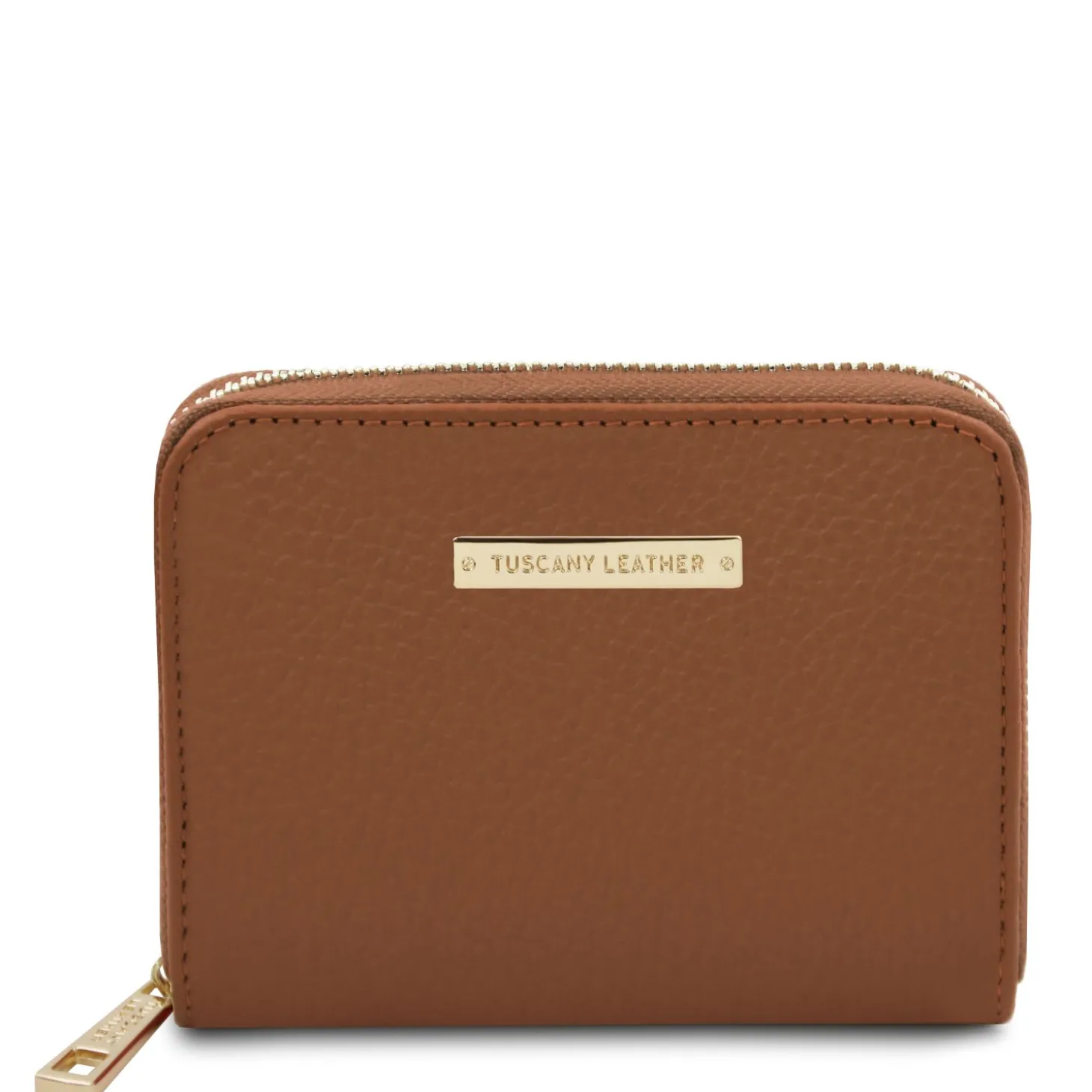 Exclusive zip Around Leather Wallet