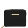 Exclusive zip Around Leather Wallet