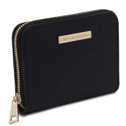 Exclusive zip Around Leather Wallet