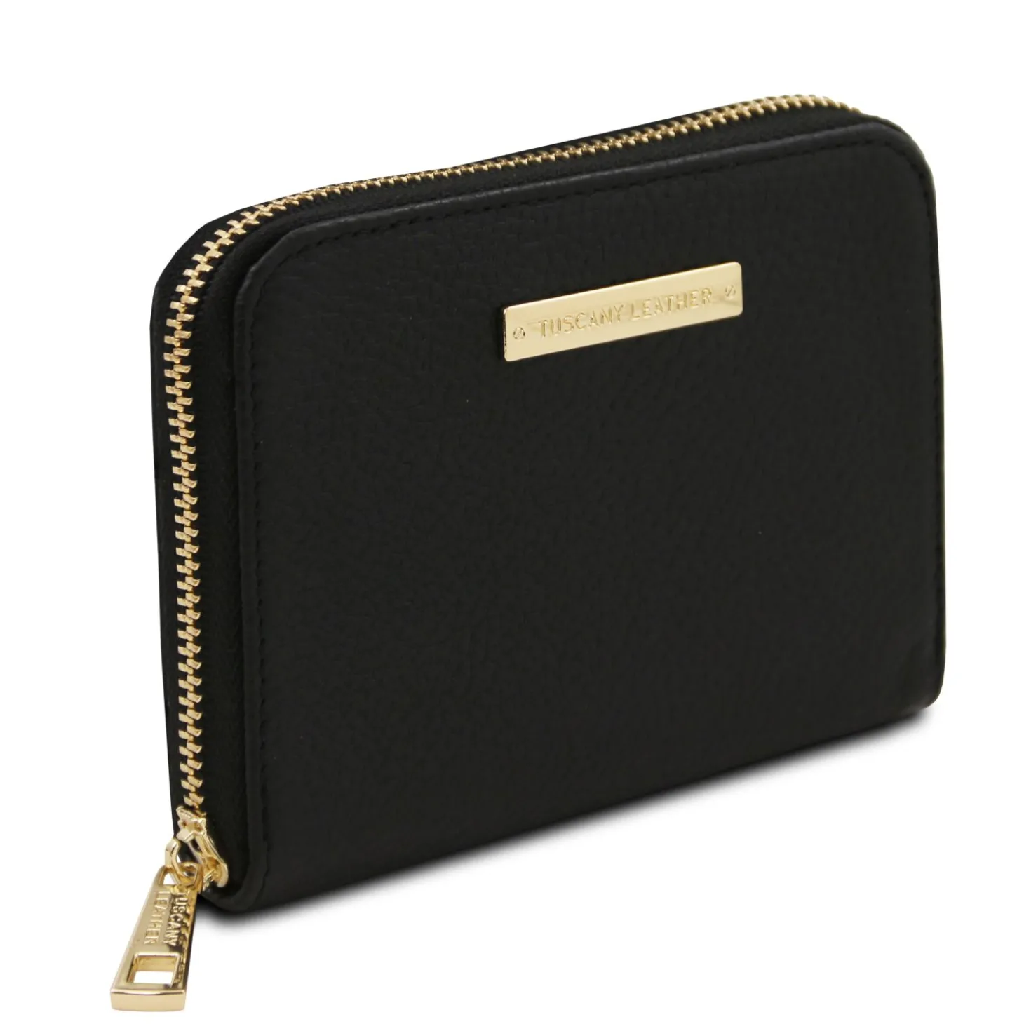 Exclusive zip Around Leather Wallet