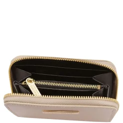 Exclusive zip Around Leather Wallet