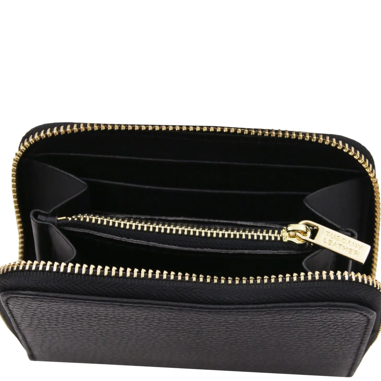 Exclusive zip Around Leather Wallet