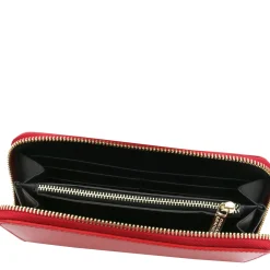 Exclusive zip Around Leather Wallet
