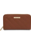 Exclusive zip Around Soft Leather Wallet