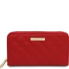 Exclusive zip Around Soft Leather Wallet