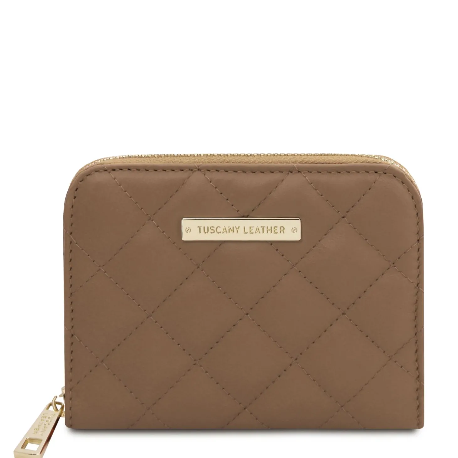 Exclusive zip Around Soft Leather Wallet