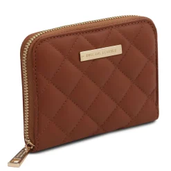Exclusive zip Around Soft Leather Wallet
